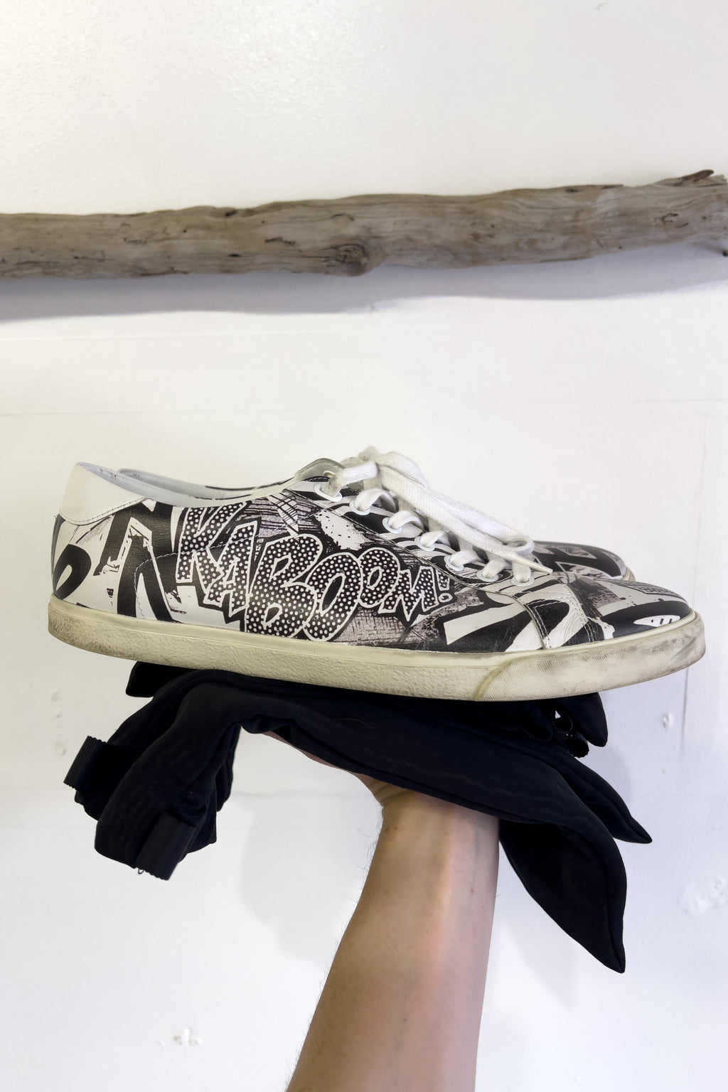CELINE x CHRISTIAN MARCLAY KABOOM SNEAKERS