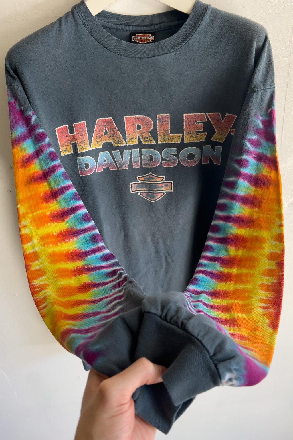 HARLEY DAVIDSON TIE DYE LONG SLEEVE