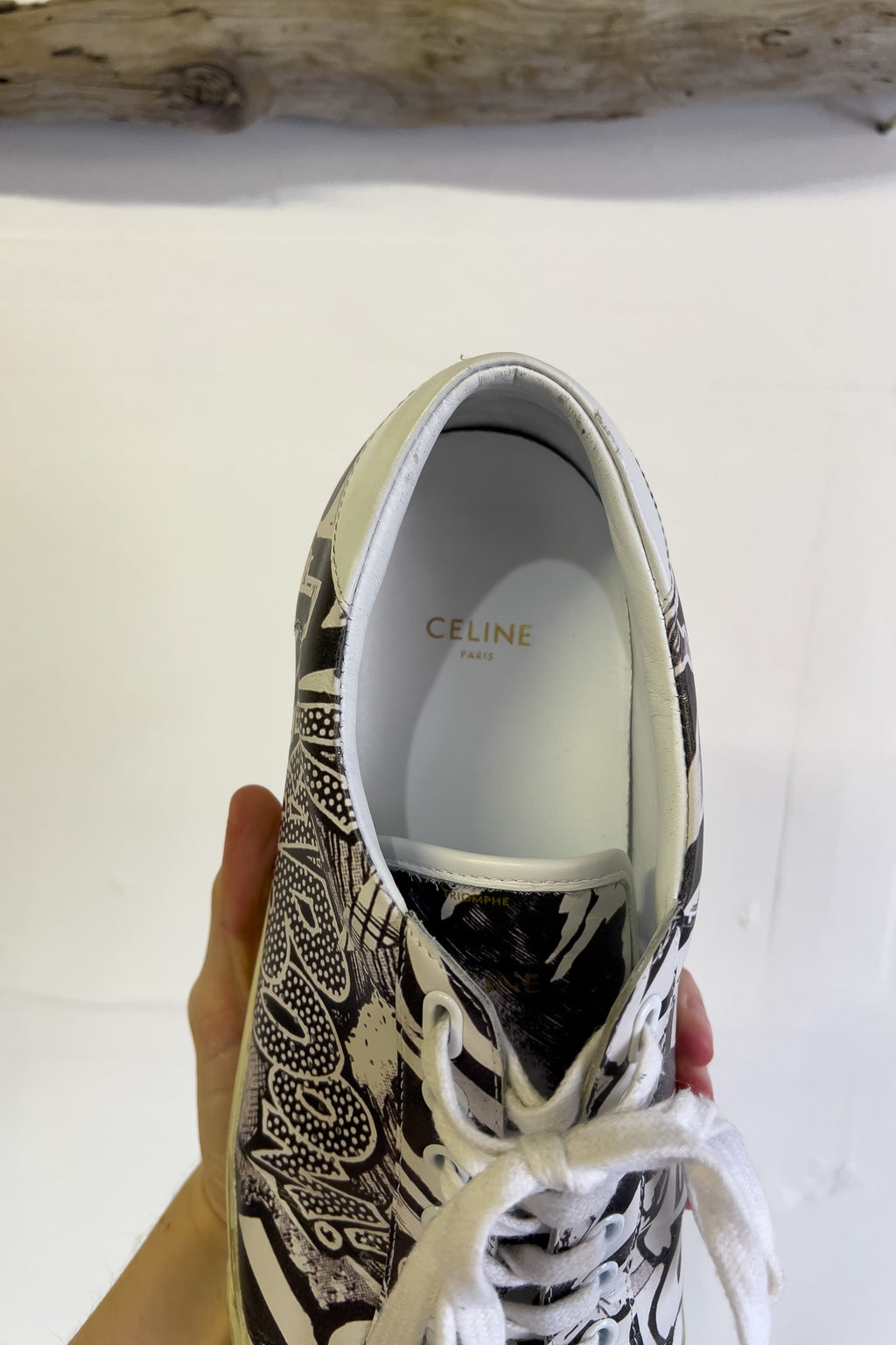 CELINE x CHRISTIAN MARCLAY KABOOM SNEAKERS